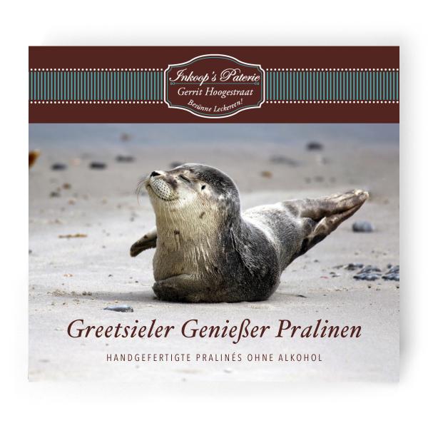 Pralinen Geschenkschachtel Greetsieler Genießer Pralinen, 100 g ohne Alkohol